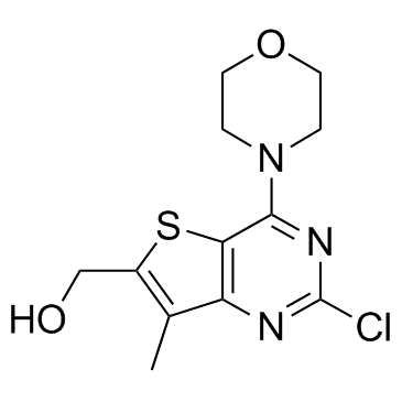 Thieno[3,2-d]pyrimidine-6-methanol, 2-chloro-7-methyl-4-(4-morpholinyl)-