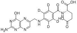 N-[4-[[(2-氨基-1,4-二氫-4-氧代-6-蝶啶)甲基]氨基]苯甲?；?2,3,5,6-D4]-L-谷氨酸