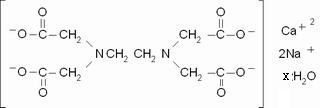 乙二胺四乙酸二鈉鈣鹽 水合物