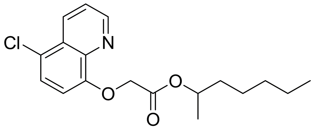 5-氯-8-羥基喹啉-氧基乙酸-1-甲基己酯